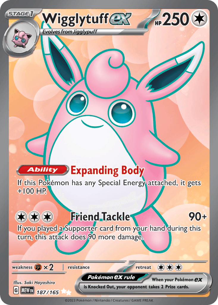 Wigglytuff ex — Ultra Rare