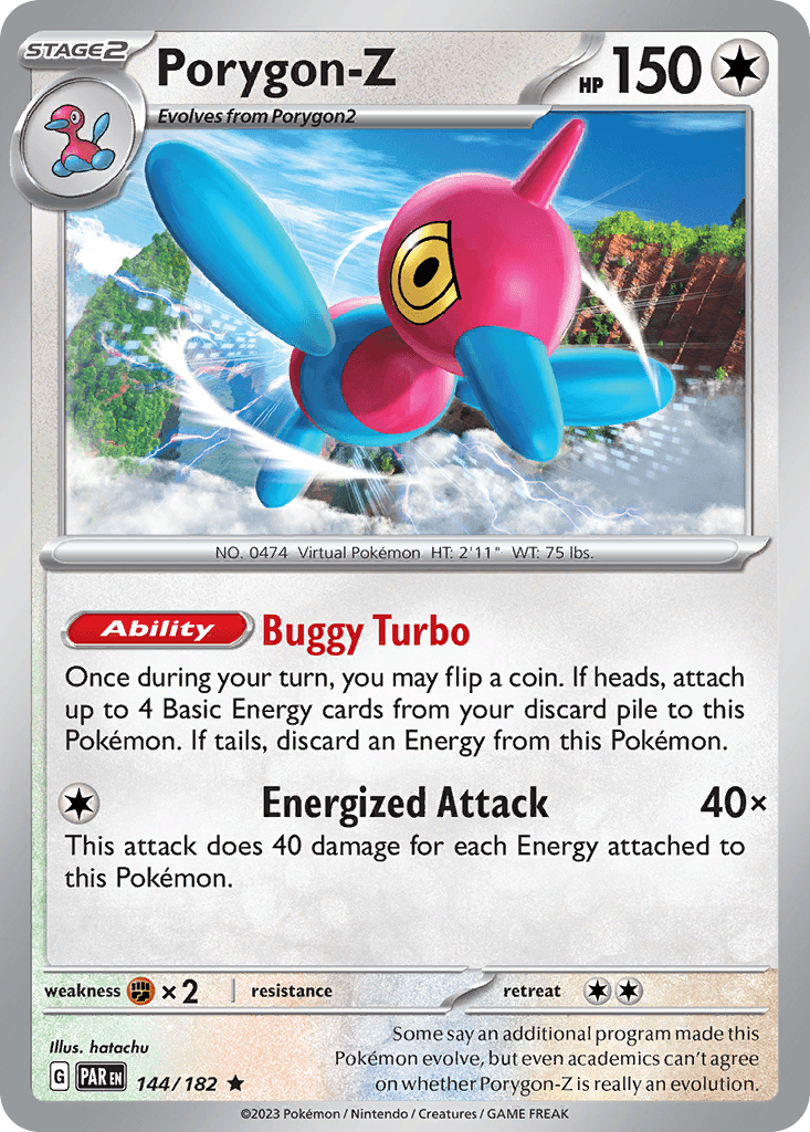 Porygon-Z Pokémon card