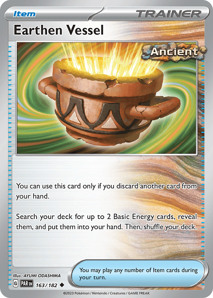 Earthen Vessel Pokémon card