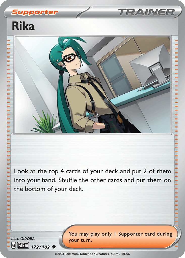 Rika Pokémon card