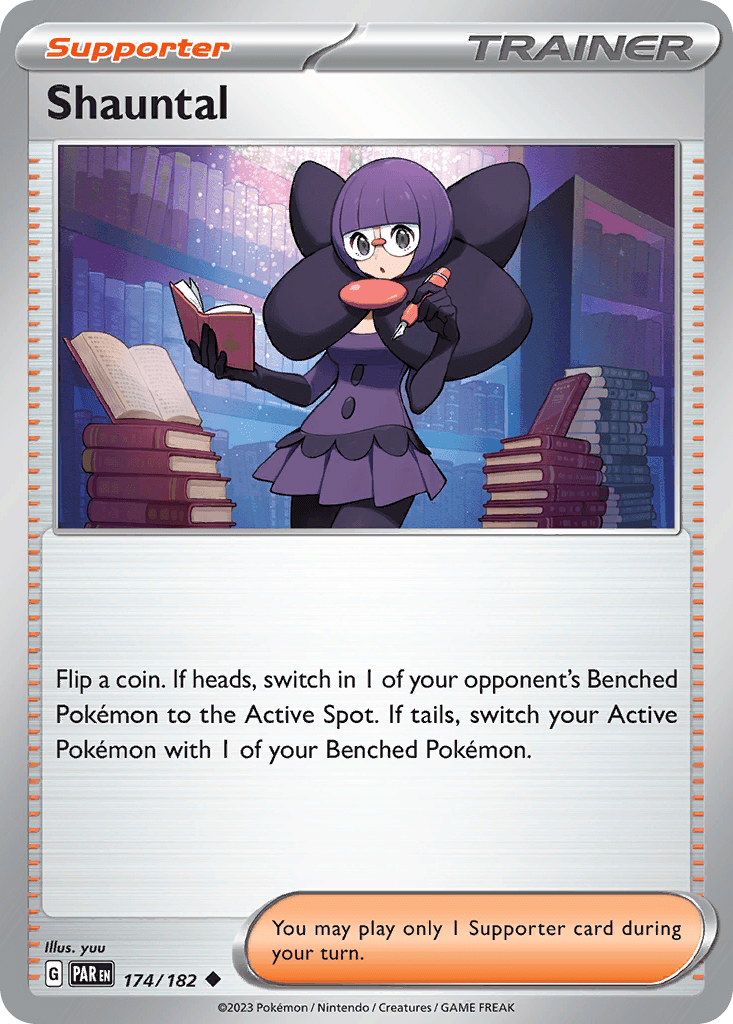 Shauntal Pokémon card