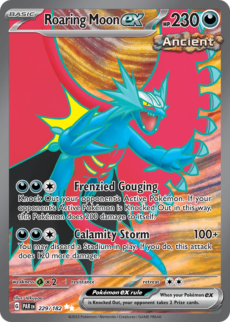 Roaring Moon ex — Ultra Rare