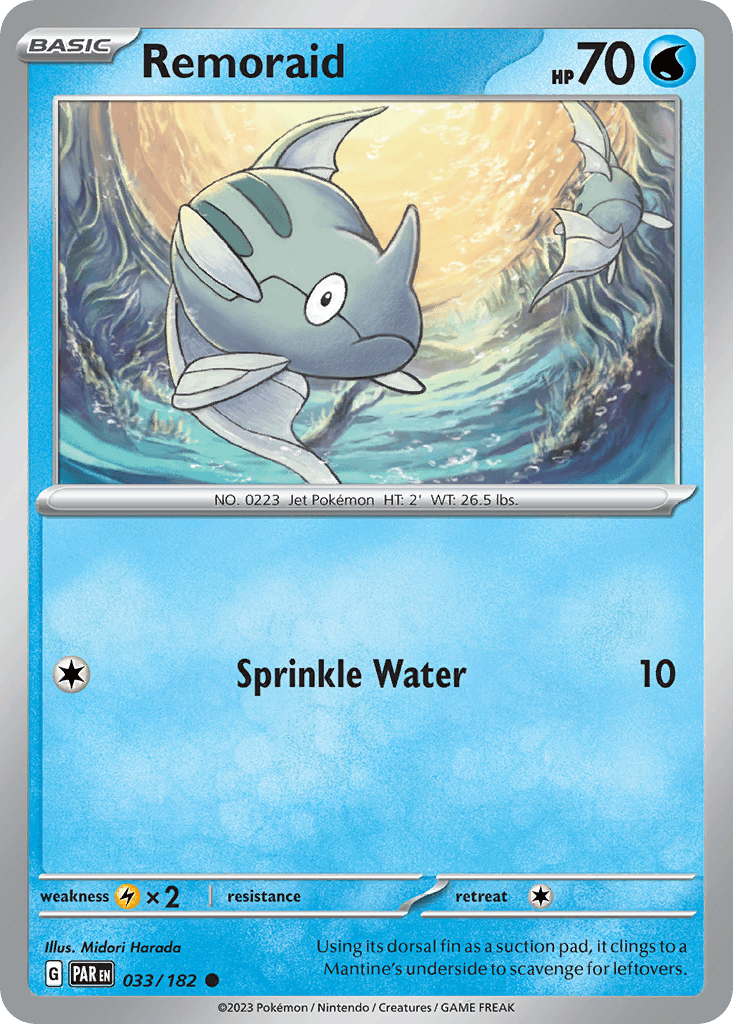 Remoraid Pokémon card