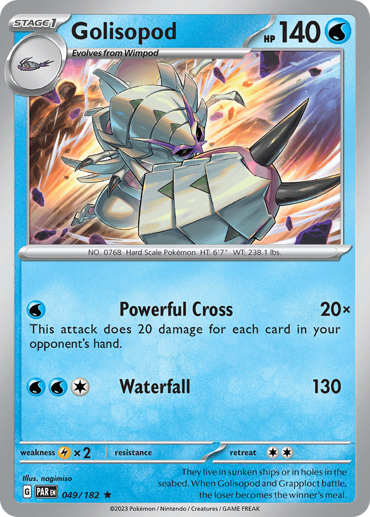 Golisopod Pokémon card