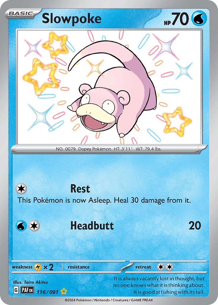 Slowpoke — Shiny Rare