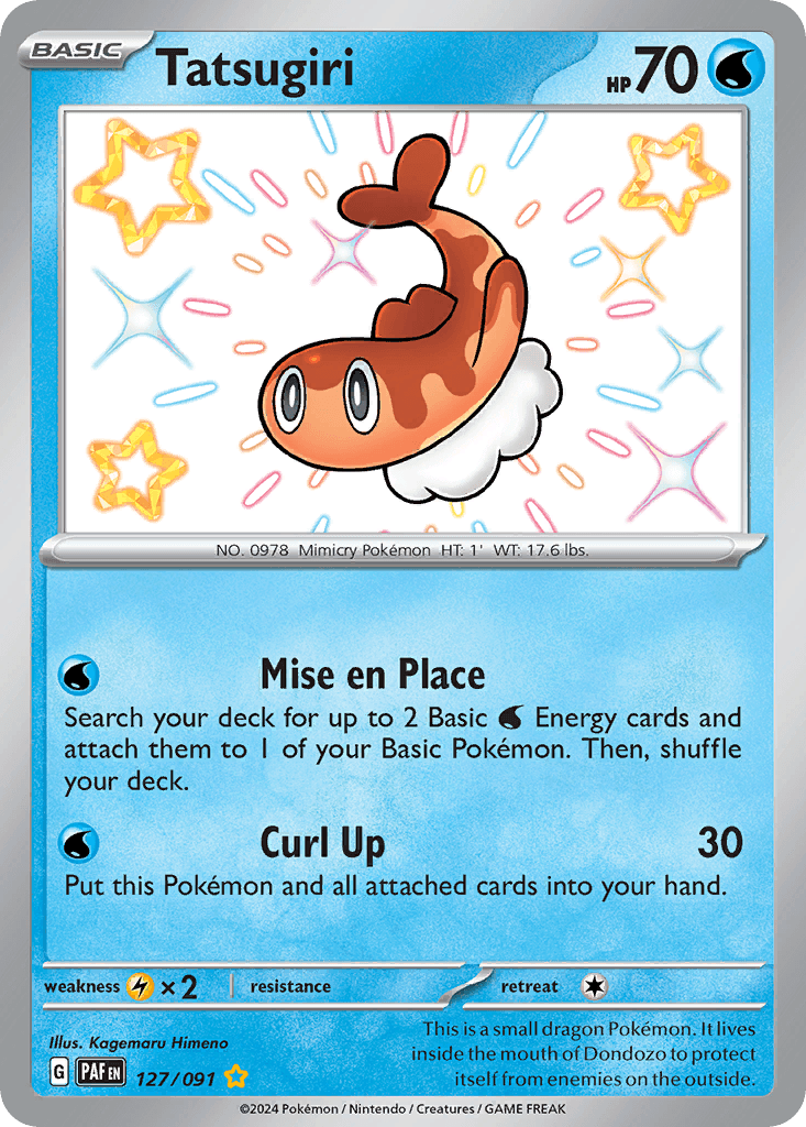 Tatsugiri illustrated by Kagemaru Himeno