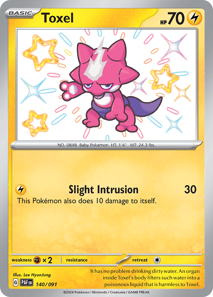 Toxel Pokémon card