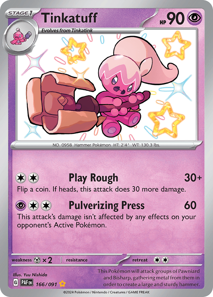 Tinkatuff Pokémon card