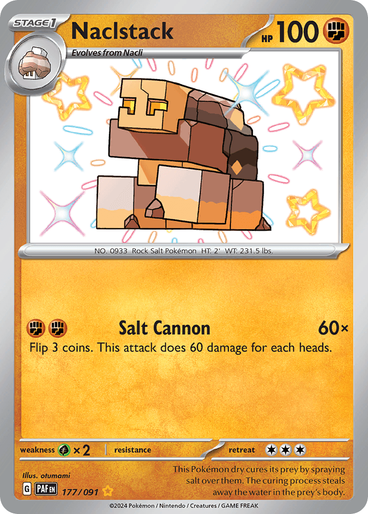 Naclstack Pokémon card
