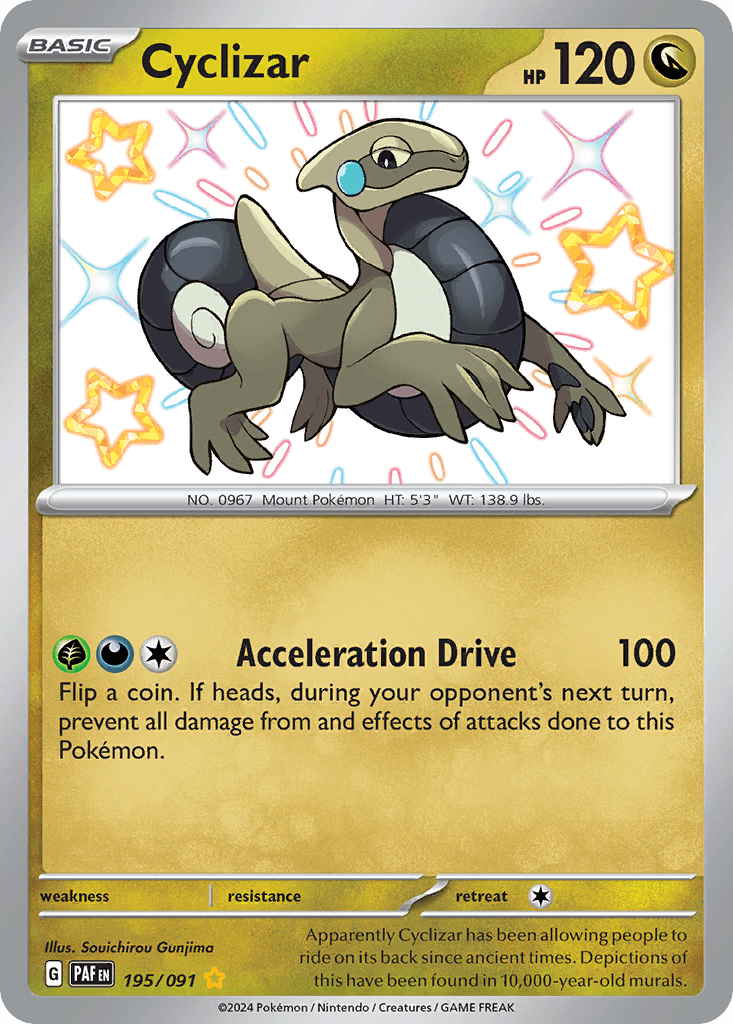 Cyclizar Pokémon card