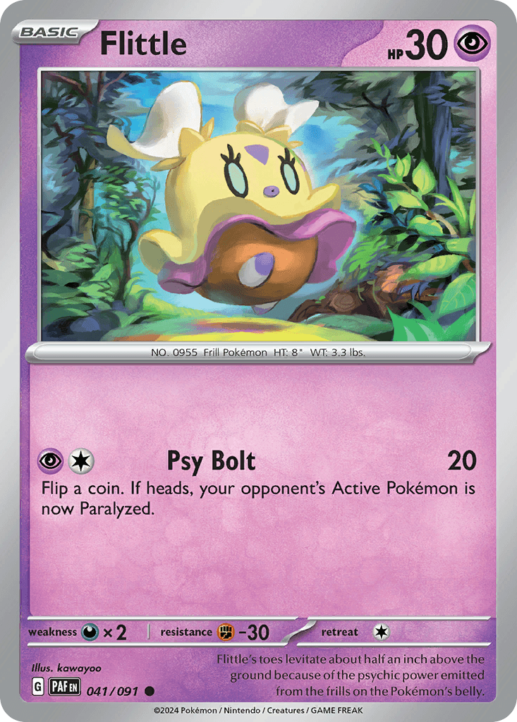 Flittle Pokémon card