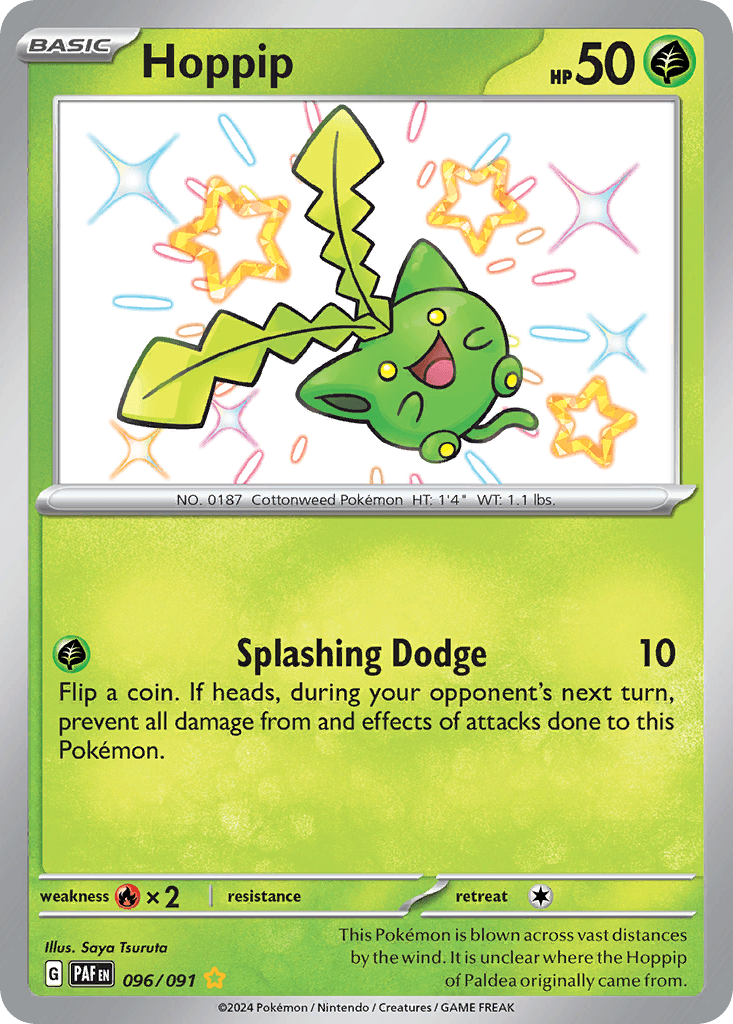 Hoppip Pokémon card