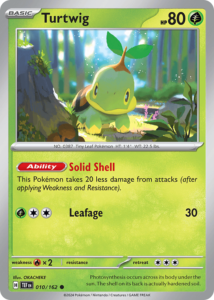 Turtwig Pokémon card