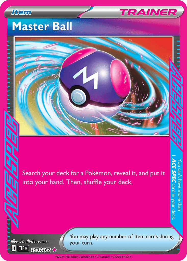 Master Ball — ACE SPEC Rare