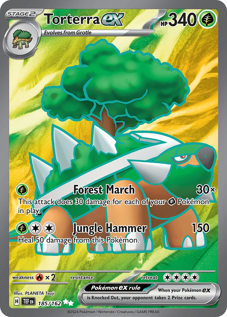 Torterra ex illustrated by PLANETA Tsuji