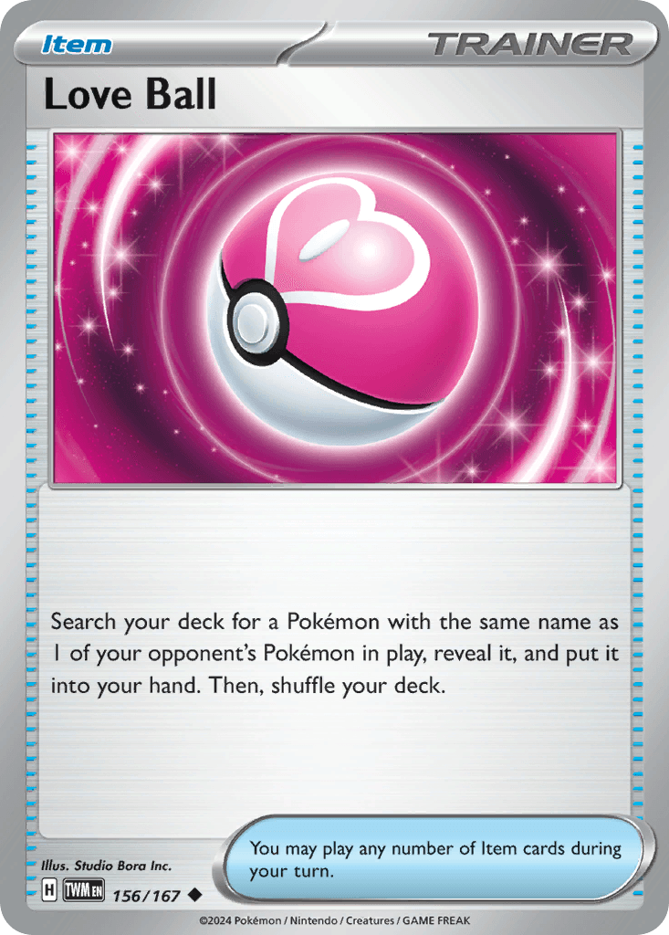 Love Ball Pokémon card