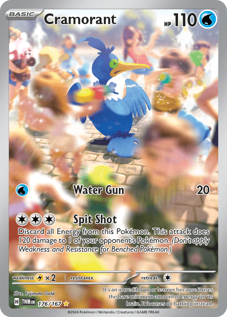 Cramorant Pokémon card