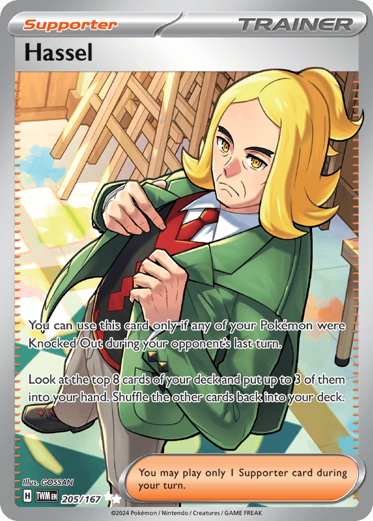 Hassel Pokémon card