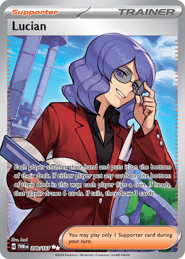 Lucian Pokémon card