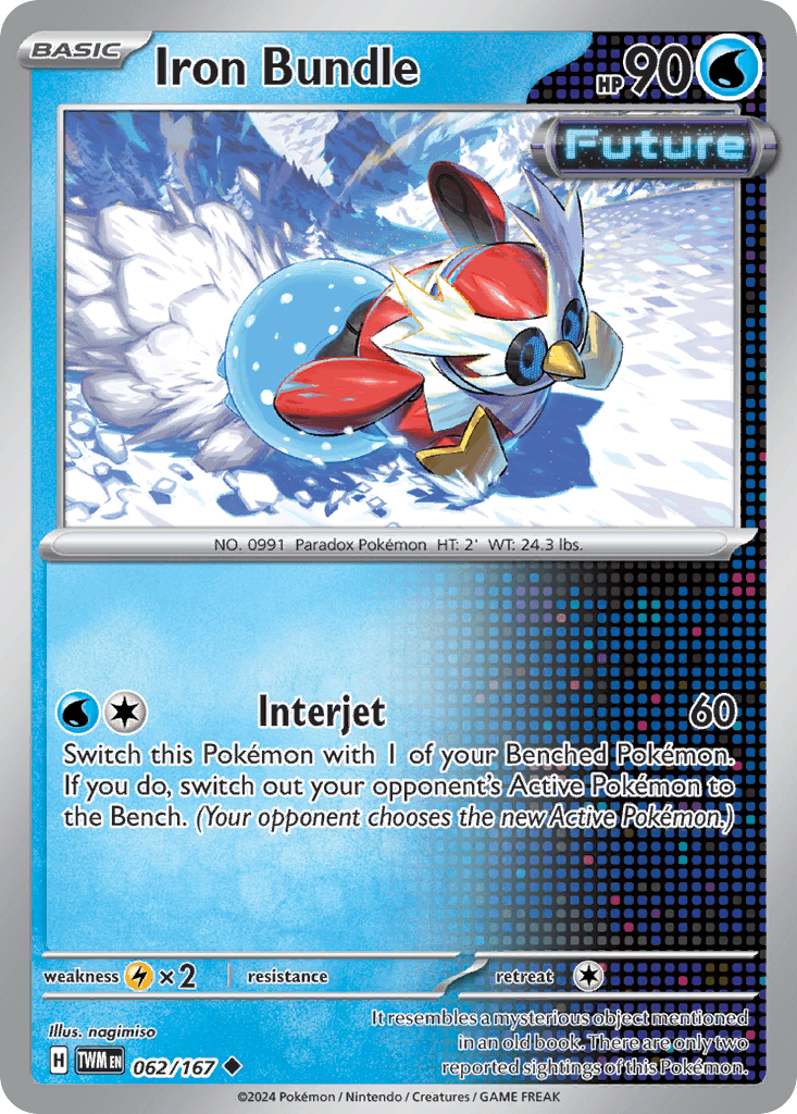Iron Bundle Pokémon card