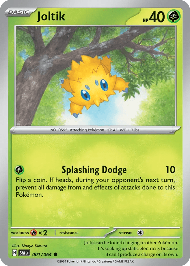 Joltik Pokémon card