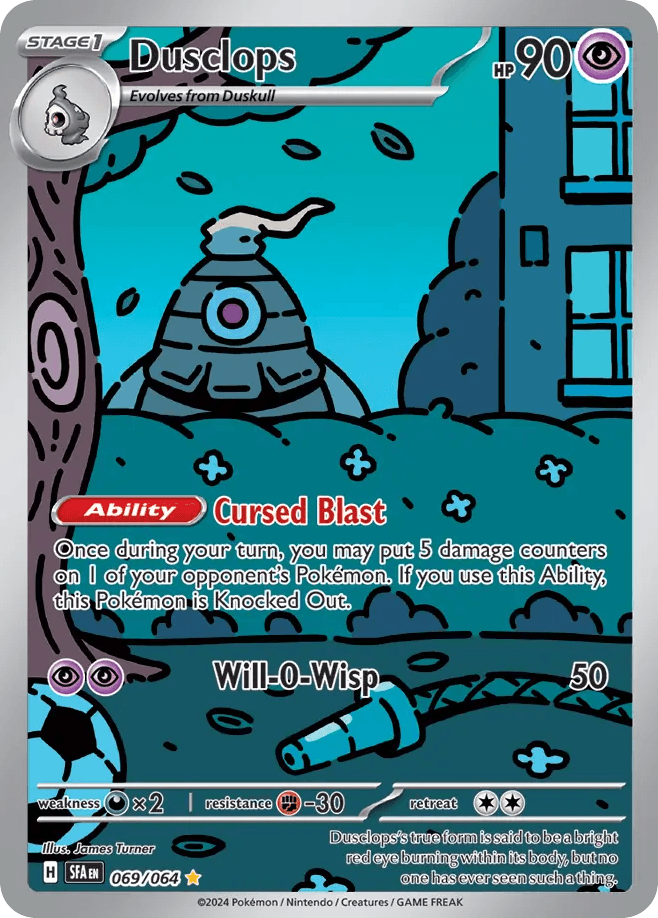 Dusclops Pokémon card