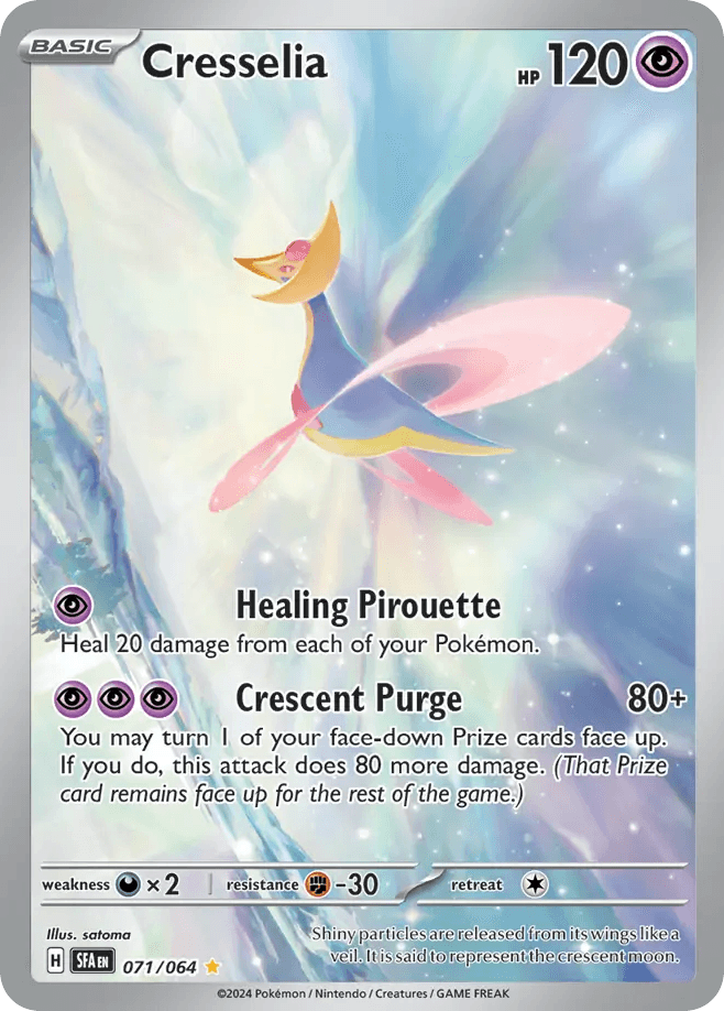 Cresselia Pokémon card