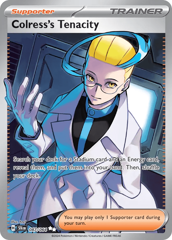 Colress's Tenacity Pokémon card