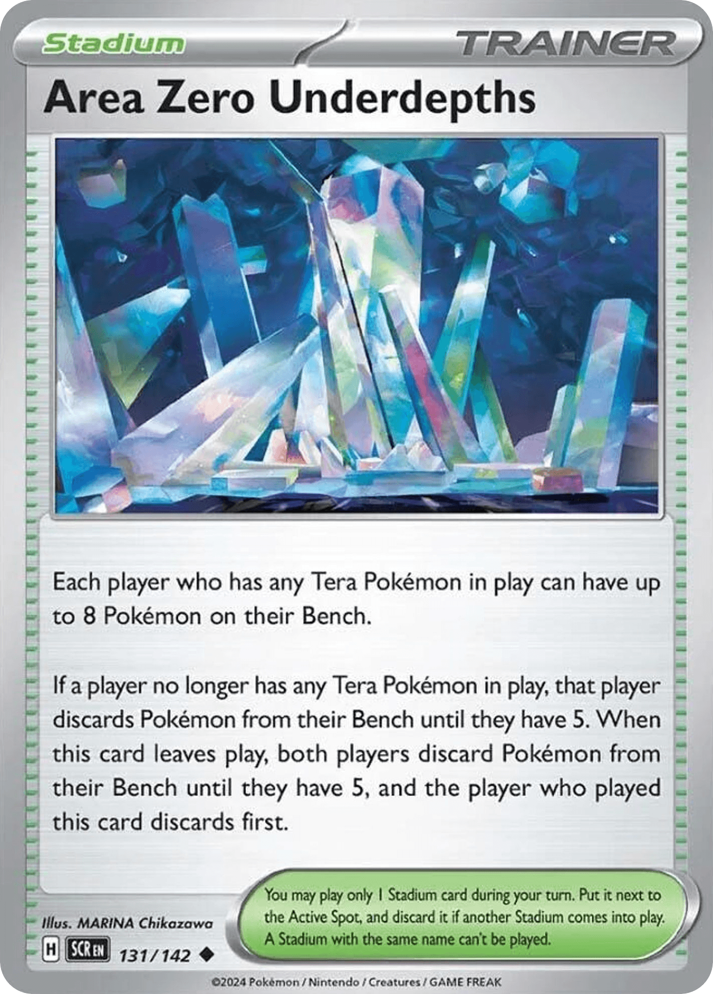 Area Zero Underdepths Pokémon card