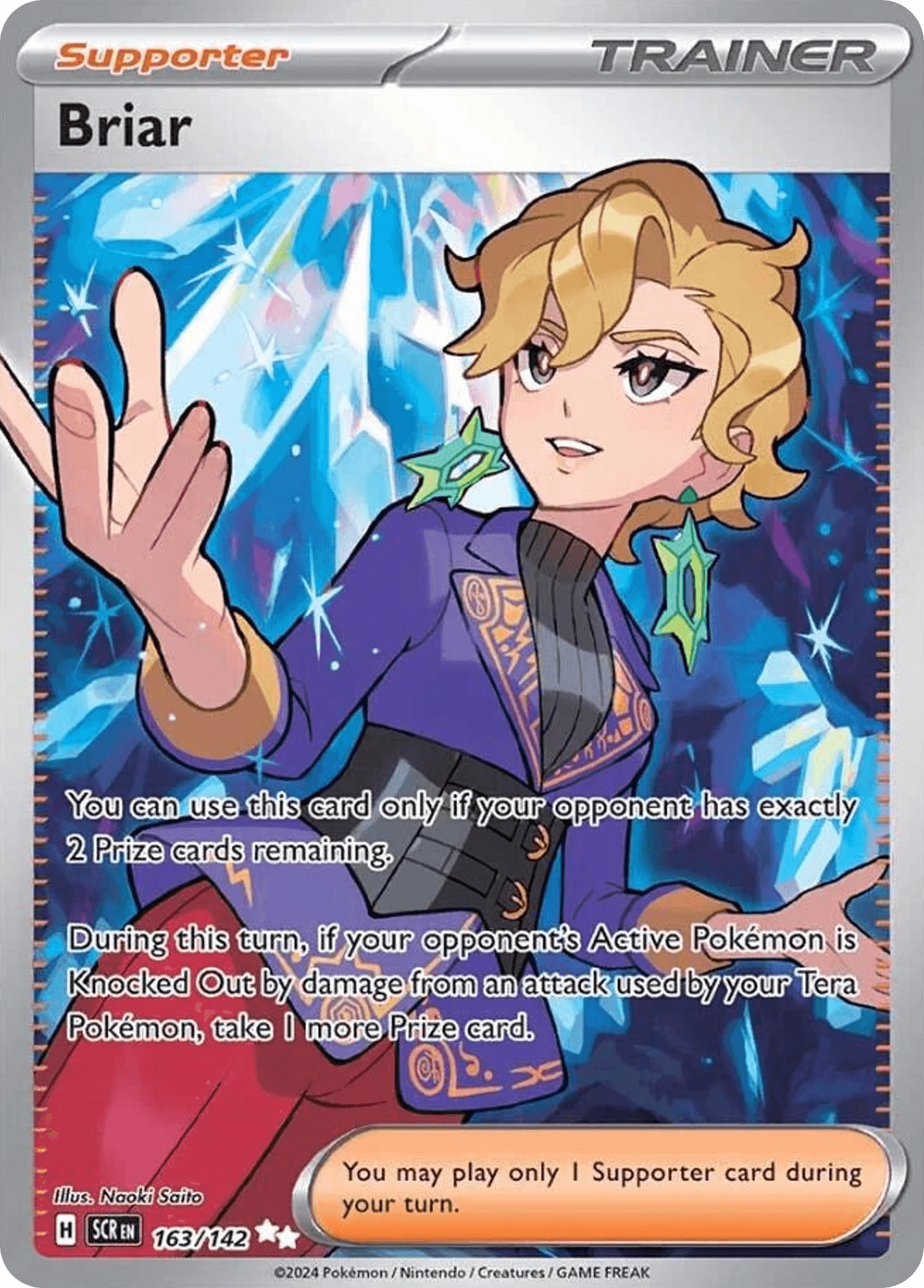 Briar Pokémon card