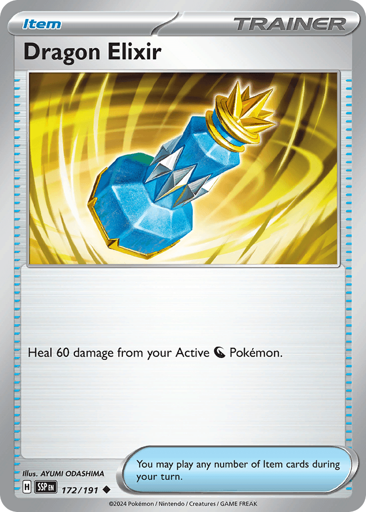 Dragon Elixir Pokémon card