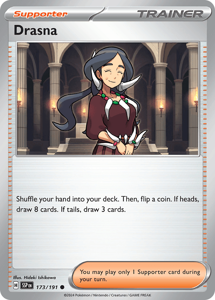 Drasna Pokémon card