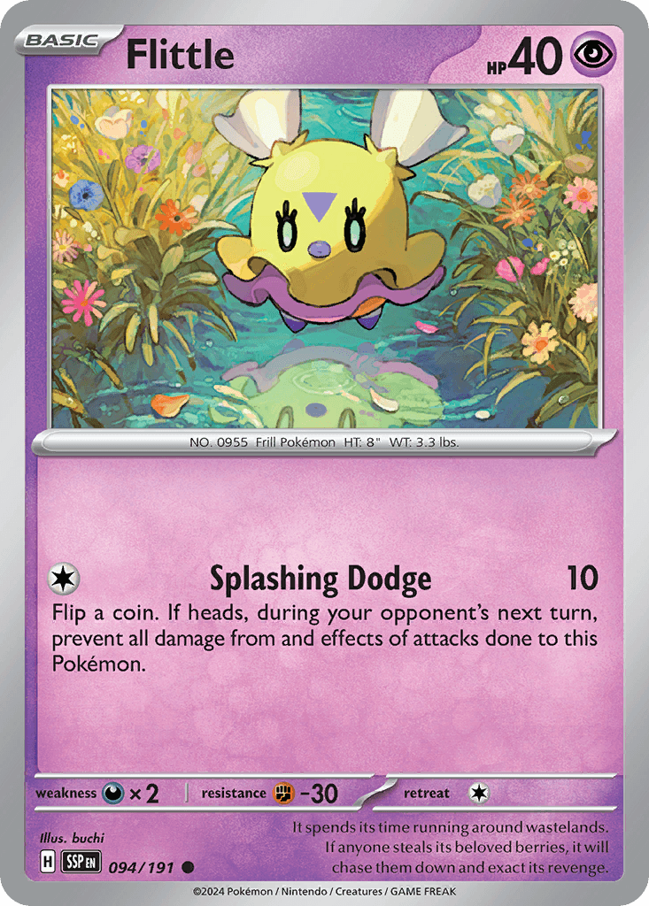 Flittle Pokémon card
