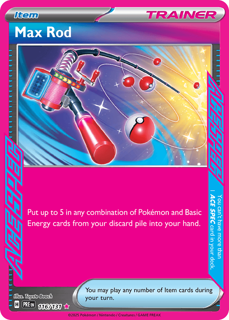 Max Rod — ACE SPEC Rare