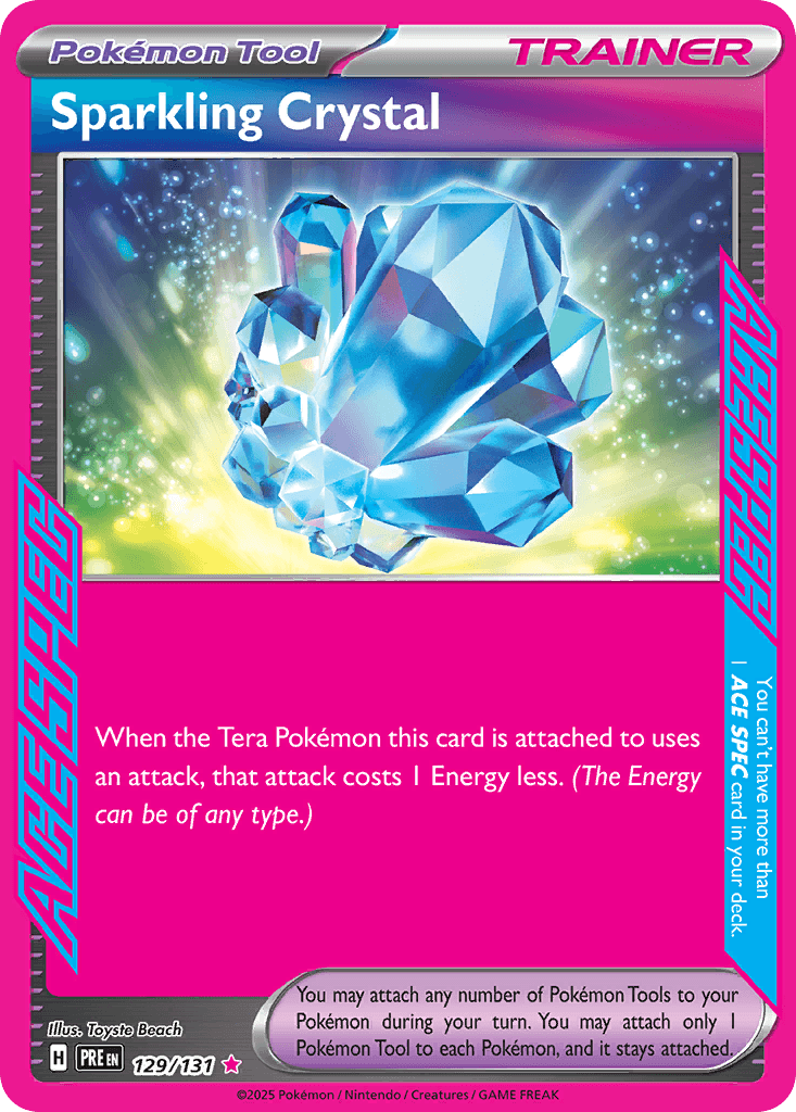 Sparkling Crystal — ACE SPEC Rare