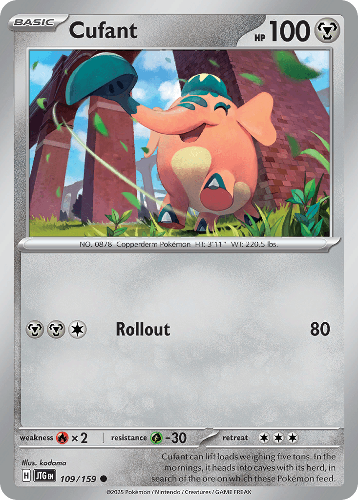 Cufant Pokémon card