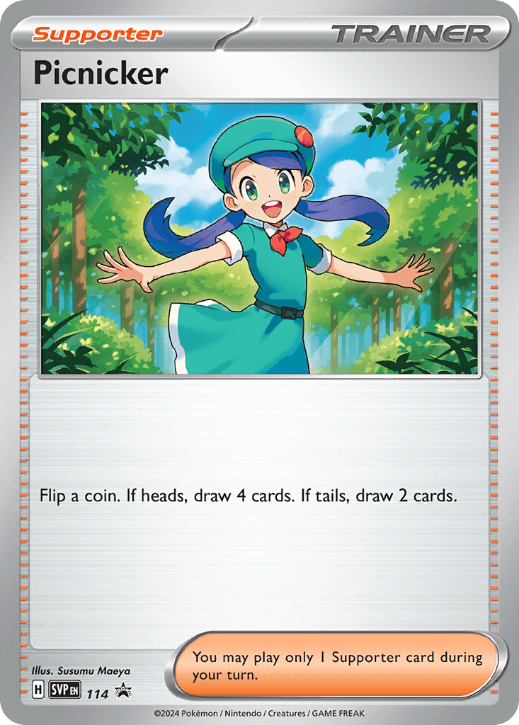 Picnicker Pokémon card