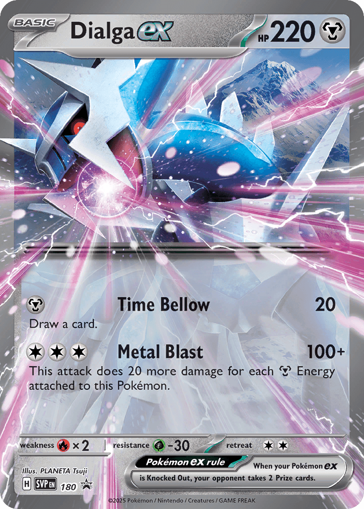 Dialga ex from Scarlet & Violet Promos