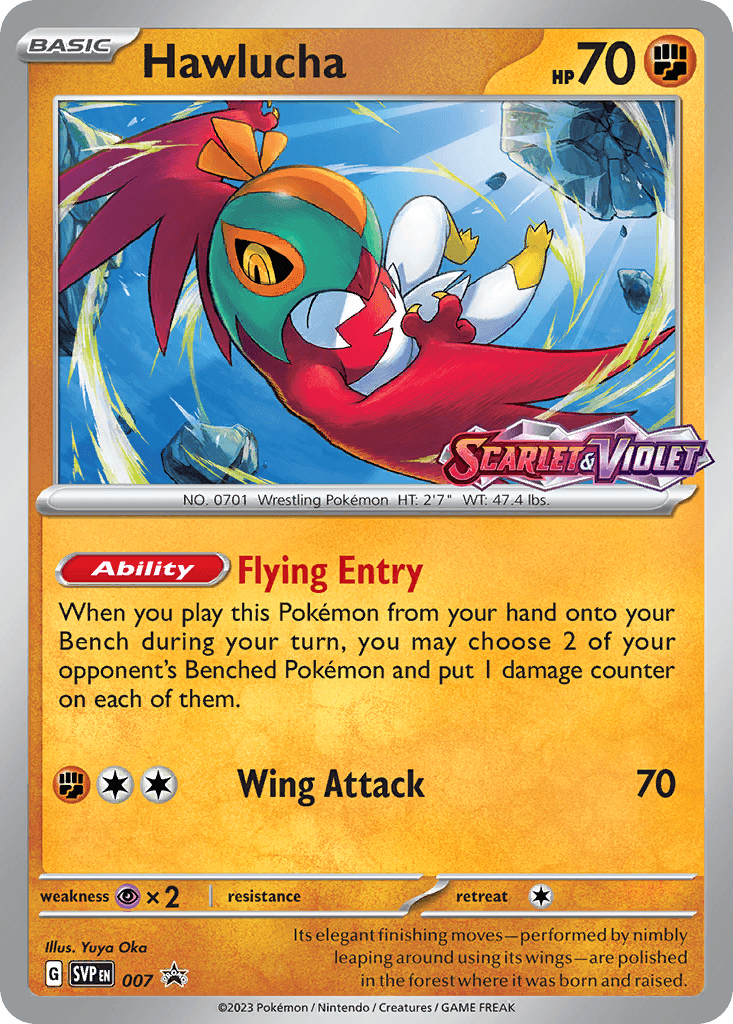 Hawlucha Pokémon card