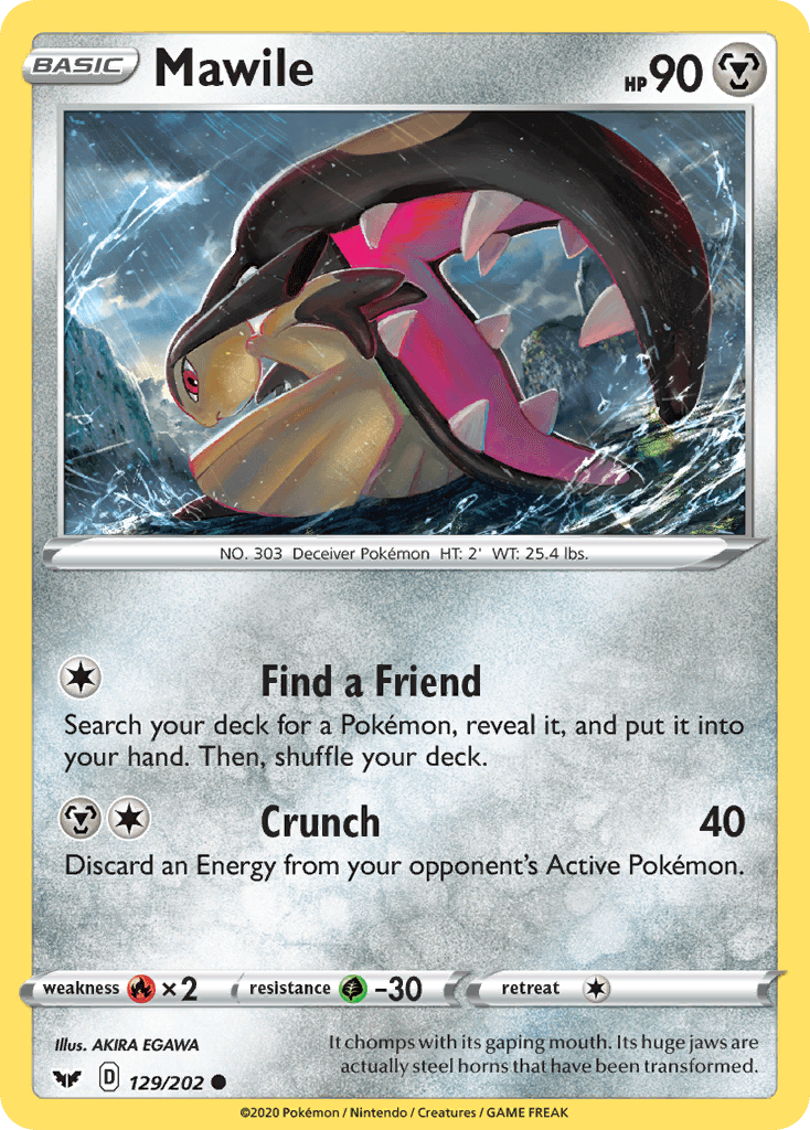 Mawile Pokémon card