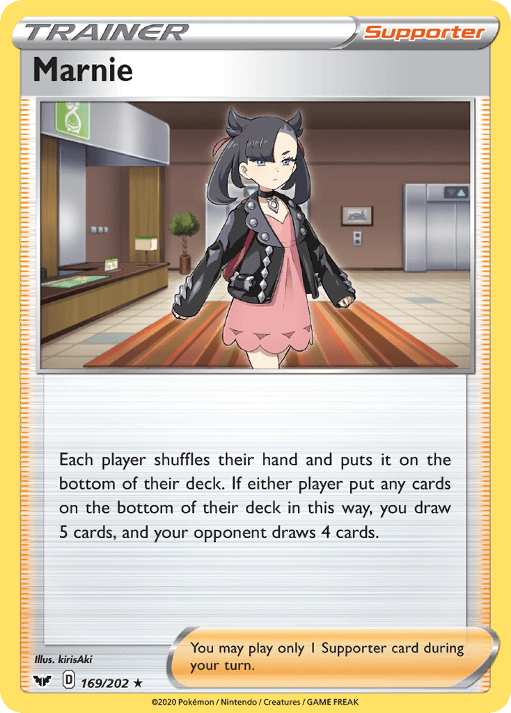 Marnie Pokémon card