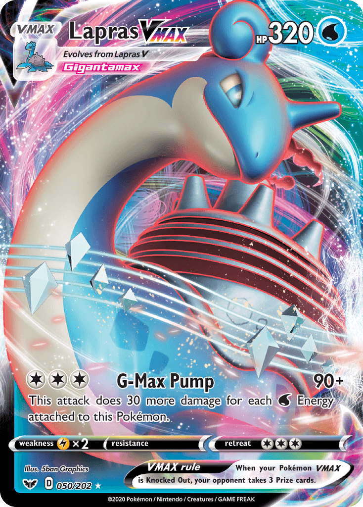 Lapras VMAX from Sword & Shield