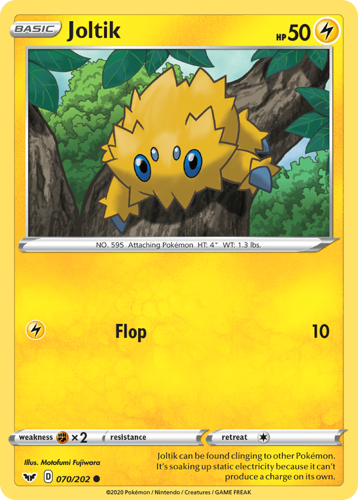 Joltik Pokémon card