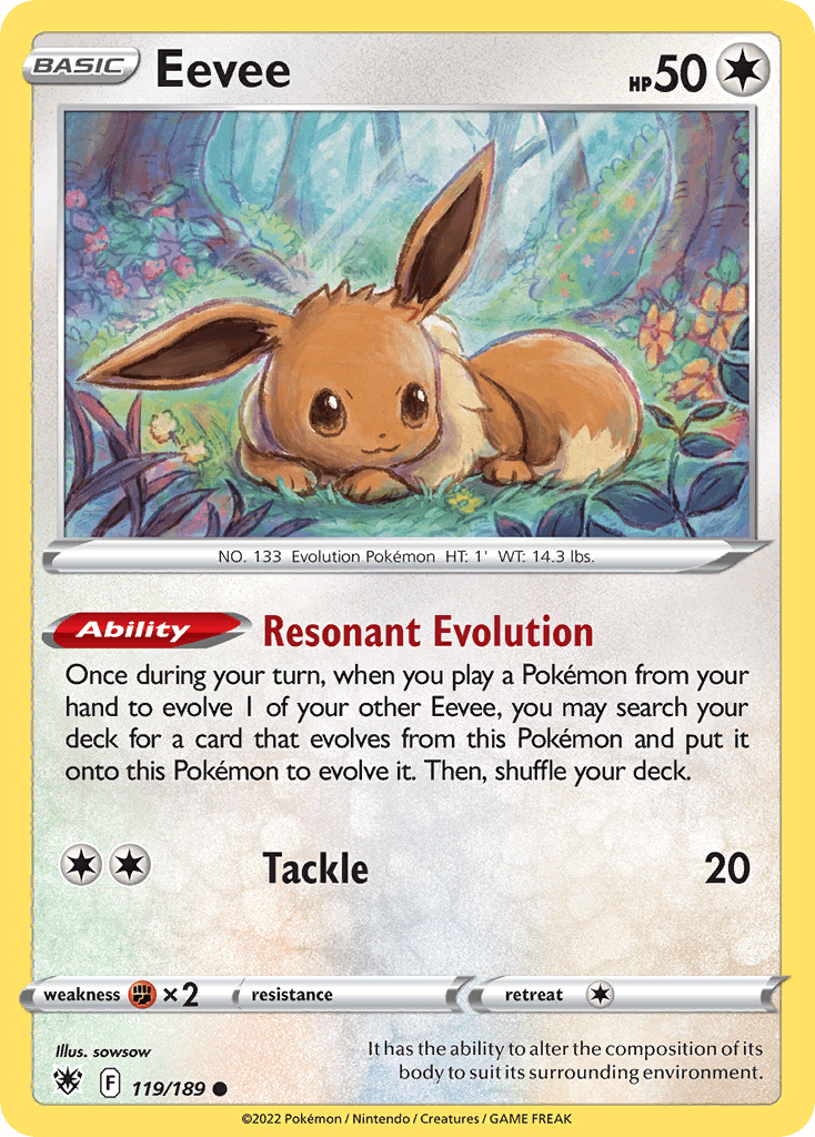 Eevee illustrated by sowsow