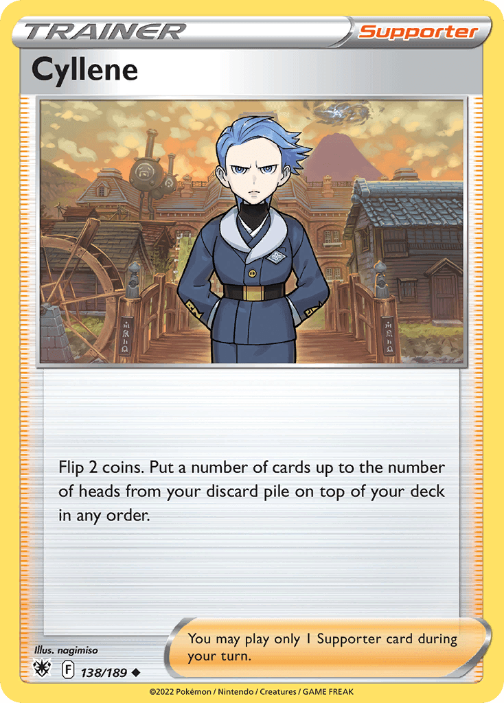 Cyllene Pokémon card