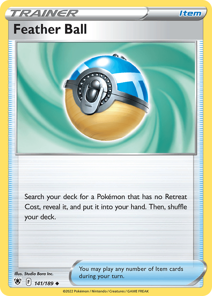 Feather Ball Pokémon card