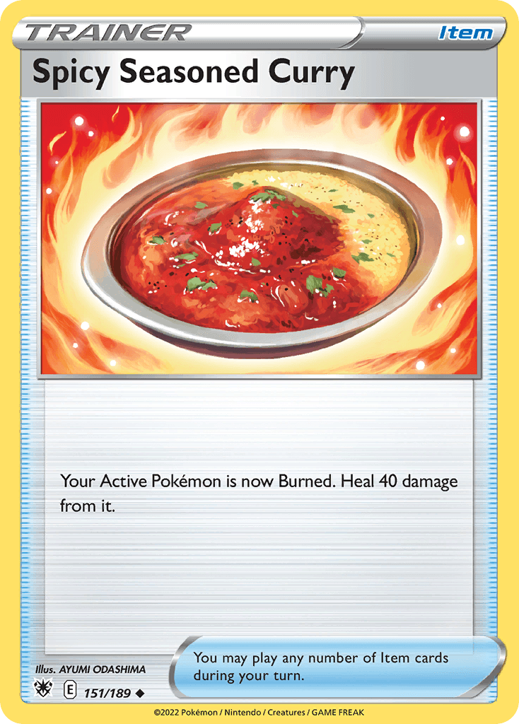 Spicy Seasoned Curry Pokémon card