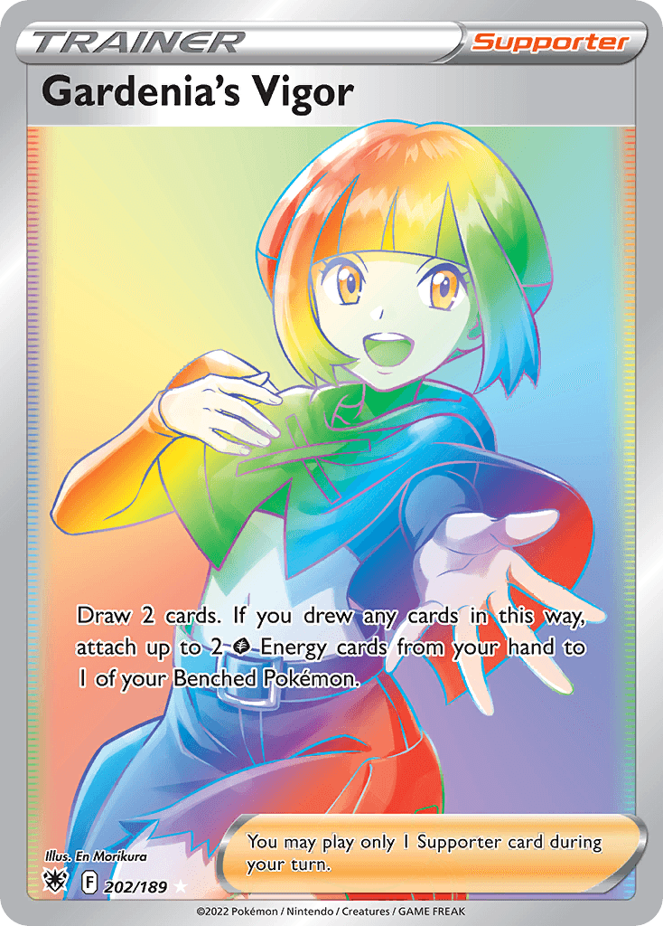 Gardenia's Vigor Pokémon card
