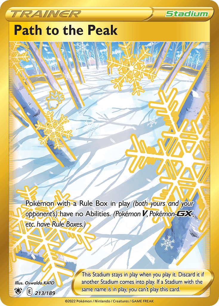 Path to the Peak Pokémon card