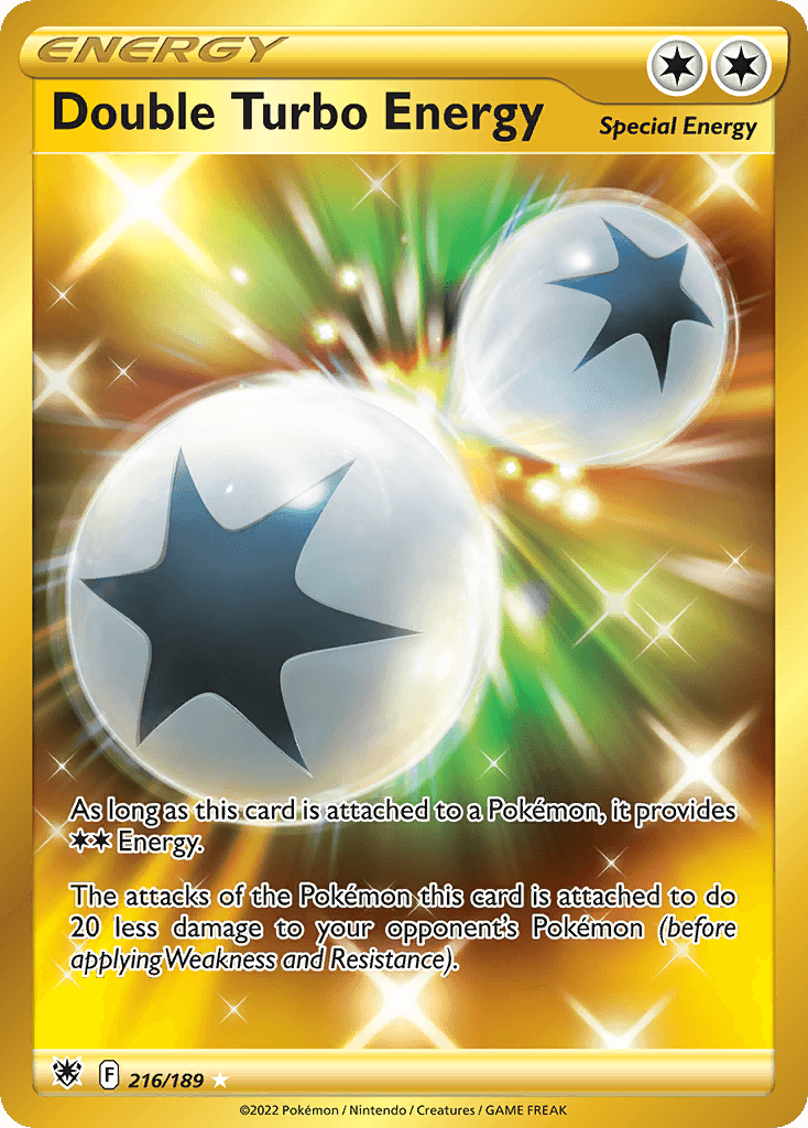Double Turbo Energy Pokémon card